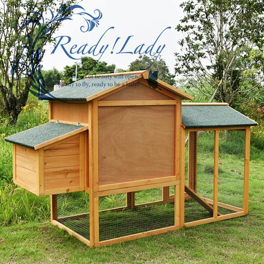 新品推薦☆屋外 木製 大型 鳥かご 鳥ケージ 鶏鶏小屋、ライト