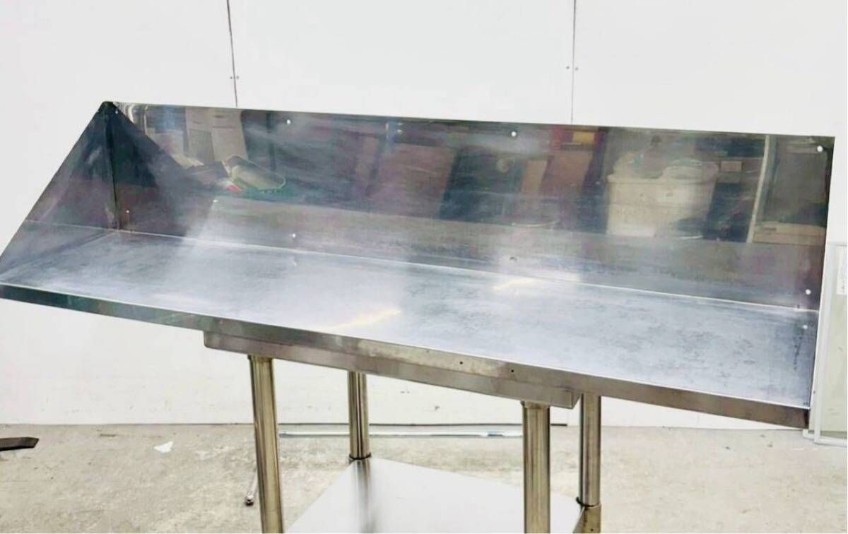 中日製 H120cm×W90cm×D36cm 2連結片面2段什器 背面ボードタイプ