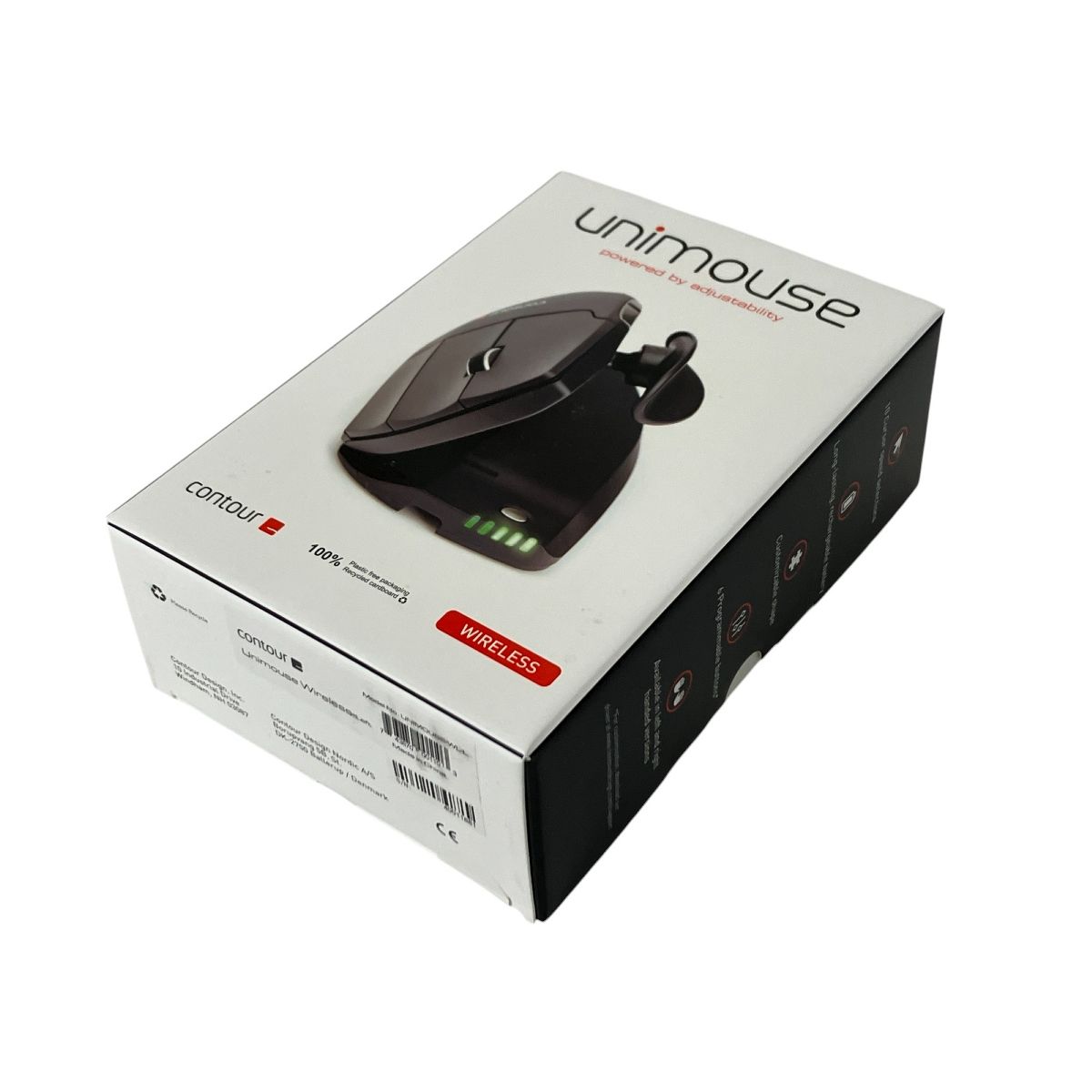 Contour UniMouse Wireless UNIMOUSE-WL-L 左手マウス 無線 PC周辺機器 S10035778