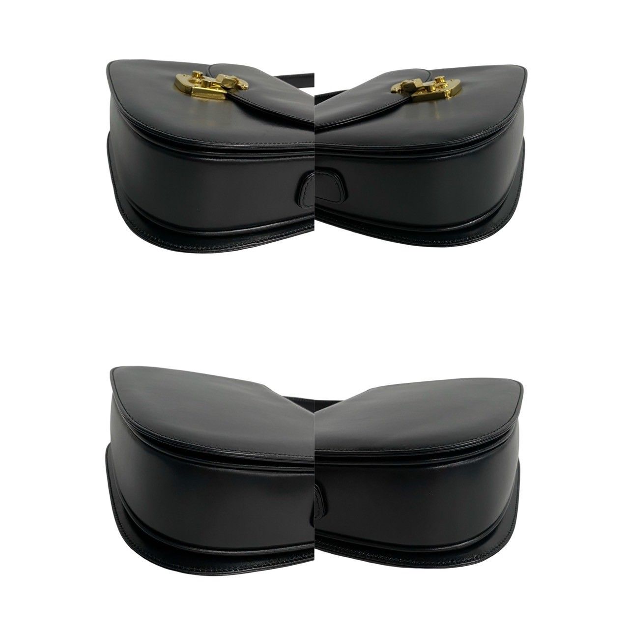 ほぼ未使用 オールドグッチ レディロック レザー ショルダーバッグ ポシェット ほぼ未使用 希少品 OLD GUCCI オールドグッチ レディロック レザー 本