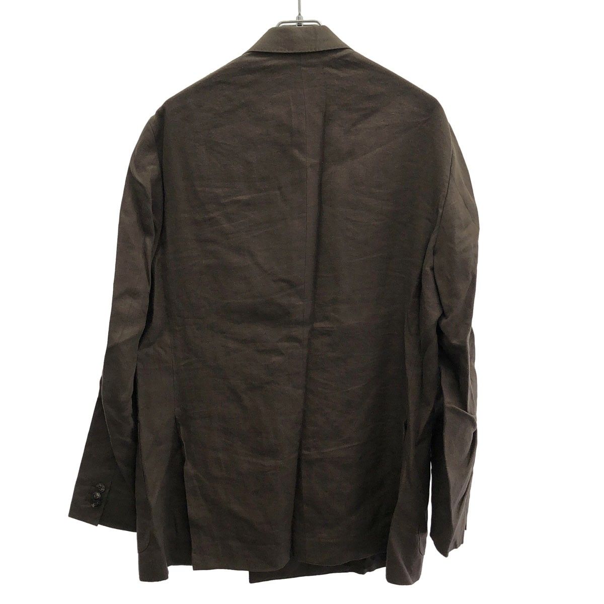 Kaptain Sunshine キャプテンサンシャイン 25SS ダブルブレストリネンシルクセットアップスーツ KS25SJK19 KS25SPT20 ブラウン 34 Kaptain Sunshine キャプテンサンシャイン 25SS ダブルブレストリネン