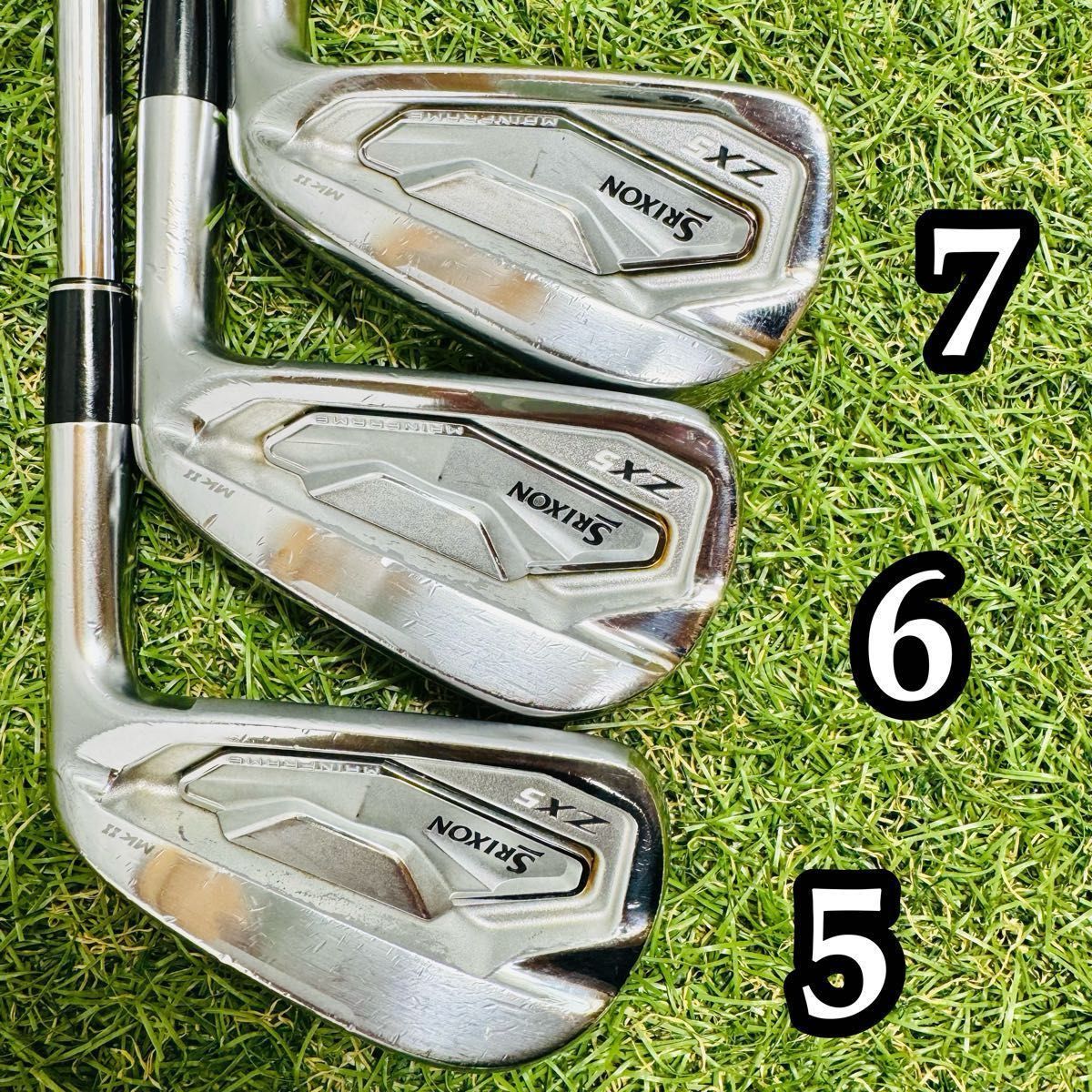 【良品】スリクソン ZX5 MKⅡ メンズアイアンセット 6本 スチール S Amazon.co.jp: スリクソン ZX5 MkII アイアン 6本セット(＃5～9,PW