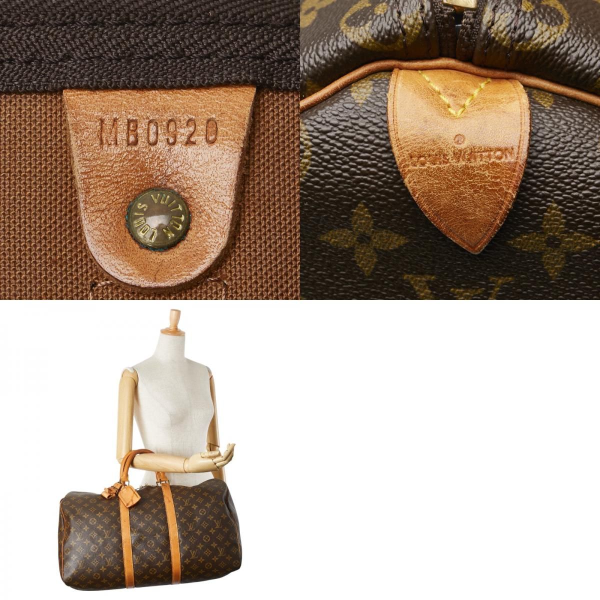 ルイヴィトン モノグラム キーポル50 ボストンバッグ オンライン