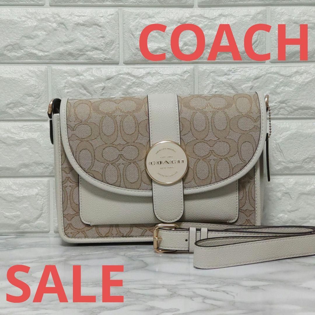 COACH コーチ クロスボディ シグネチャー ジャカード 新作新品 希少 - メルカリ