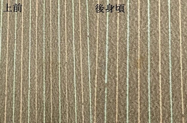 平和屋着物▽小紋 単衣 草花間道 さんび謹製 洗える着物 AAAW7756fy