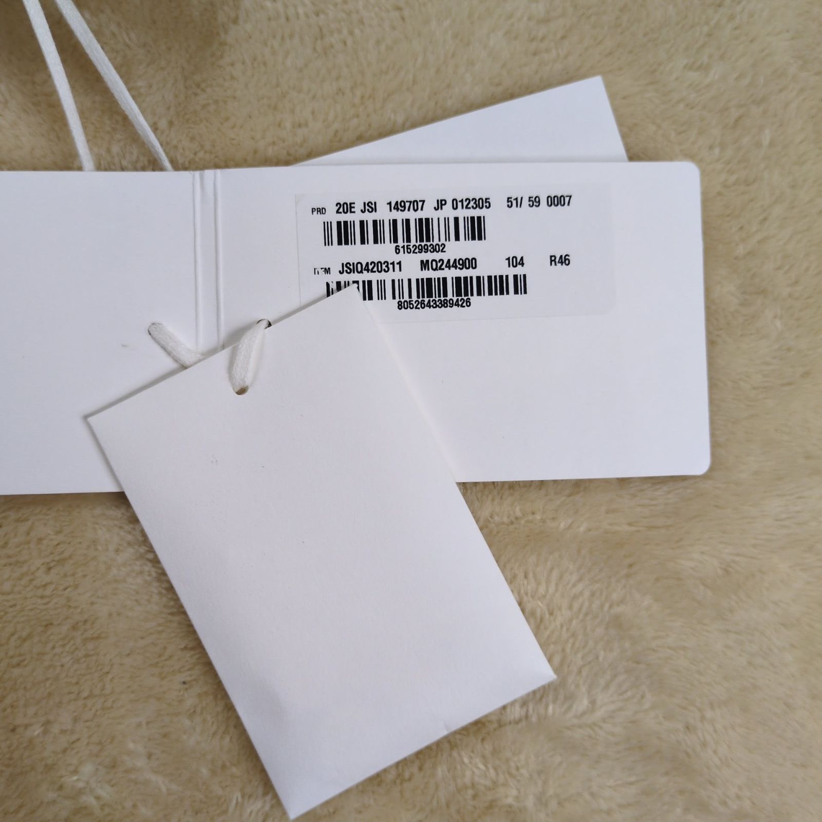 希少】JIL SANDER ロゴプリント スタッフジャケット - メルカリ