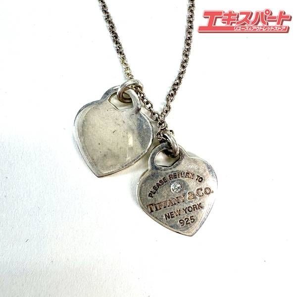 TIFFANY ティファニー ダブルハート ネックレス 湘南台店