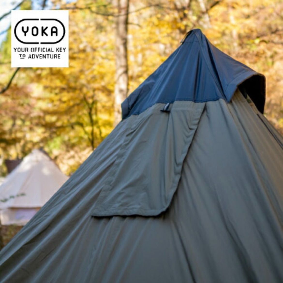 新品】YOKA/ヨカ TIPI(ティピ) ワンポールテント 1〜2人用 - メルカリ