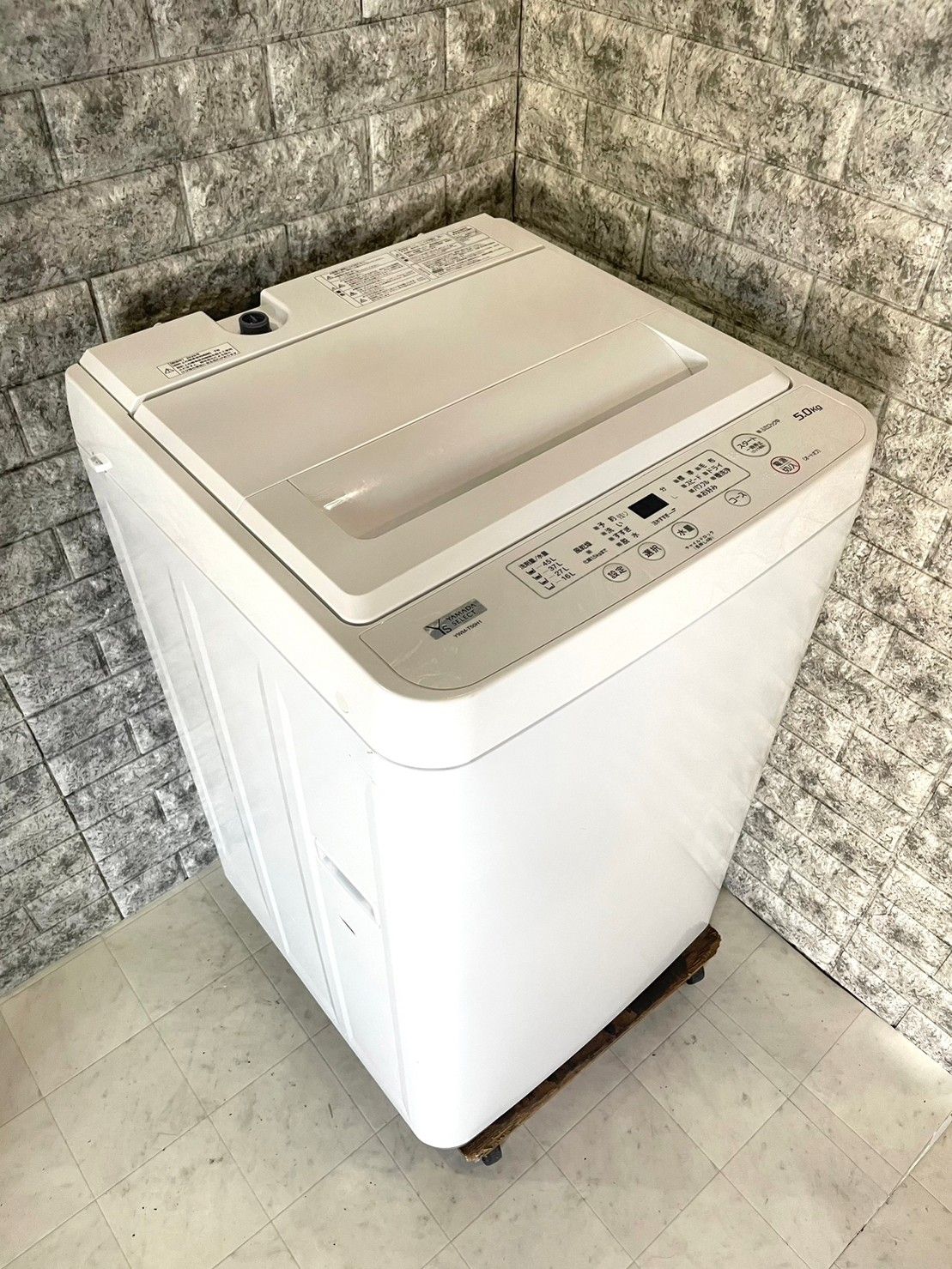 2020年製YAMADA○YWM-T50H1ヤマダ全自動洗濯機 5.0kg 取り扱い説明書 