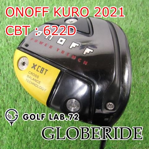 ドライバー グローブライド ONOFF KURO 2021◆CBT 622D◆S◆10.5 5727