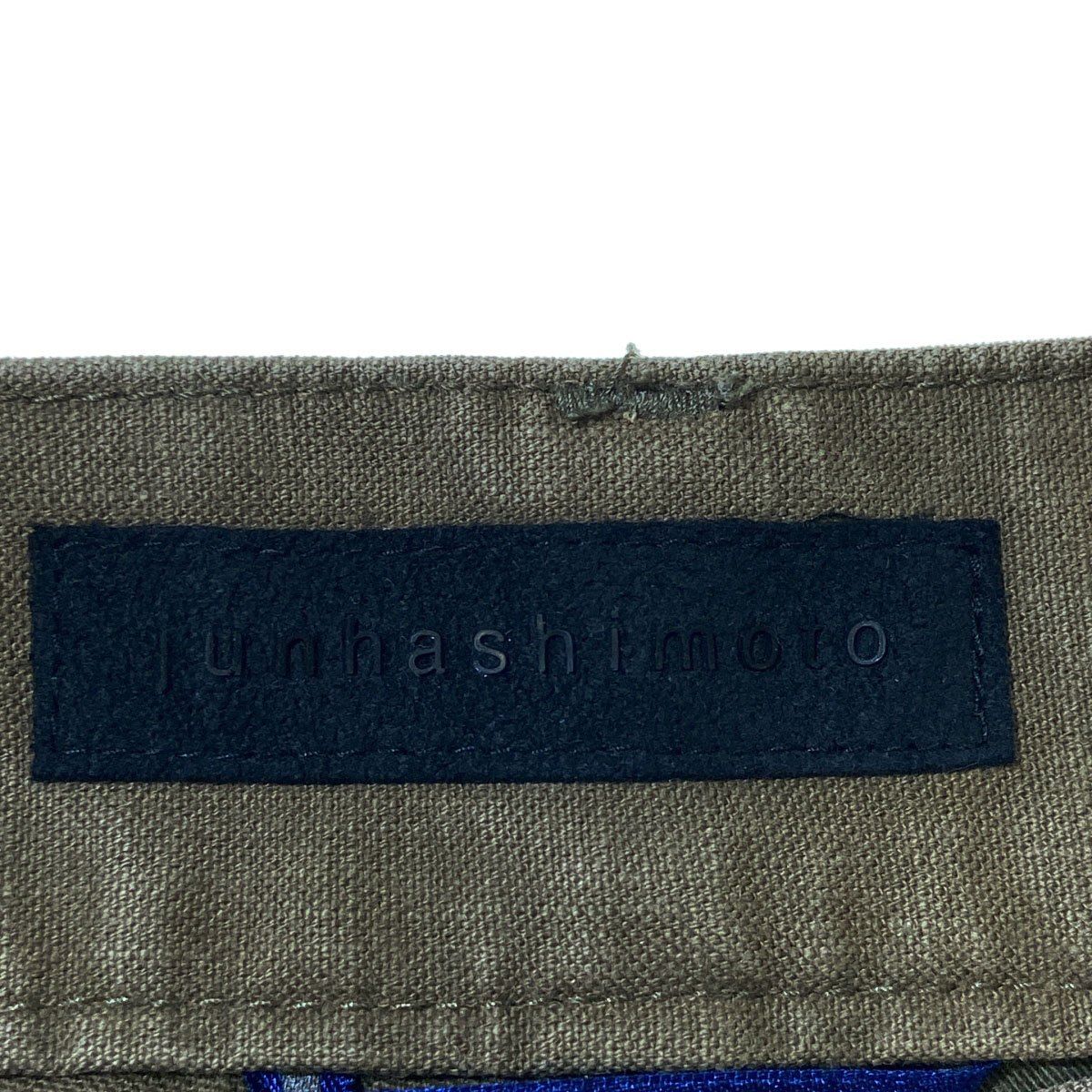junhashimoto ジュンハシモト 23SS PATCHWORK ARMY SHORTS パッチワークアーミーショーツ 1072310001 カーキ 3 junhashimoto ジュンハシモト 23SS PATCHWORK ARMY SHORTS パッチ