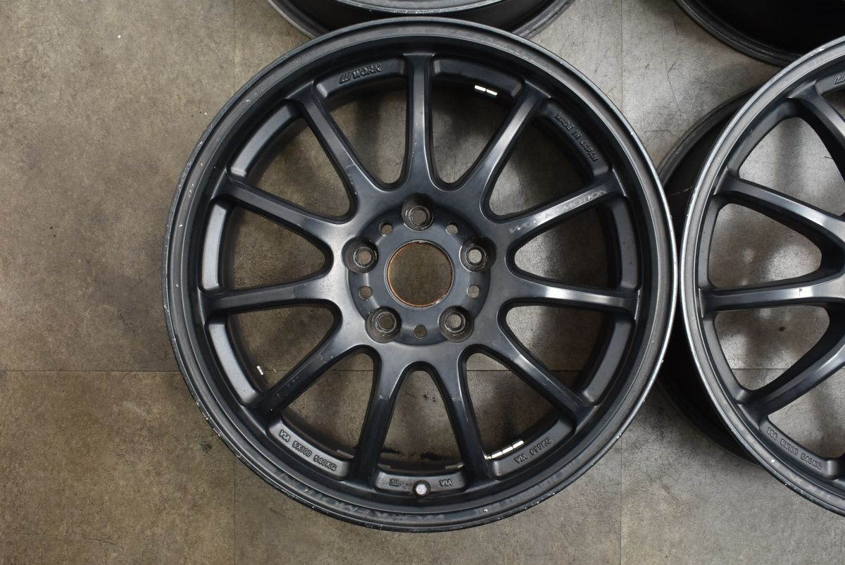 ワーク　エモーション11R WORK EMOTION ホイール４本セット WORK 8.5J×17インチ PCD:100-4H 国産車用 オーダーインセット