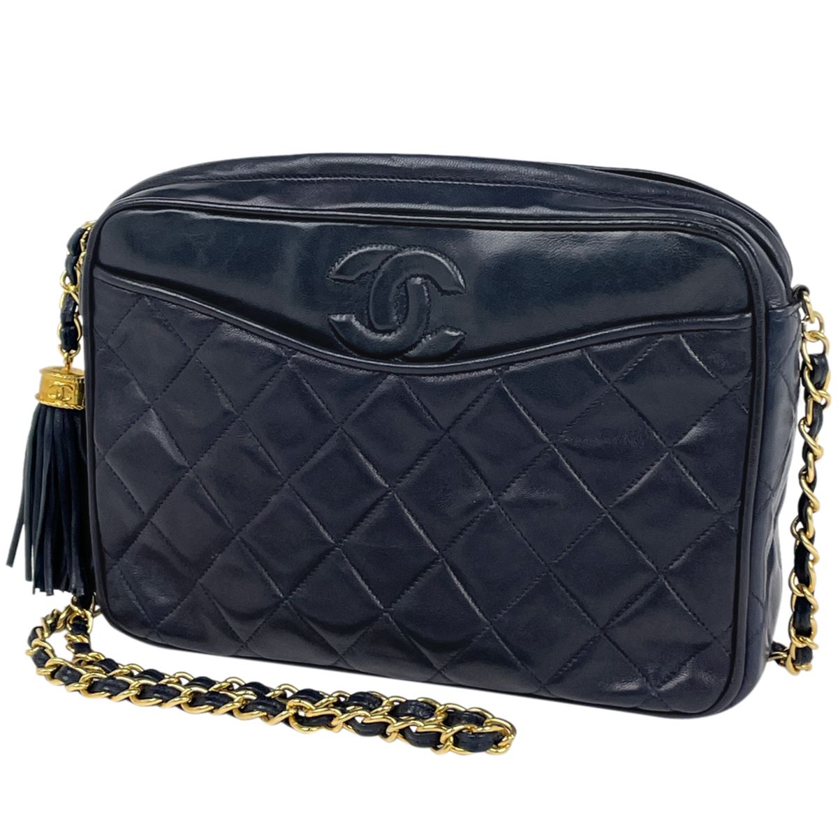 シャネル CHANEL ココマーク フリンジ チェーンショルダーバッグ 