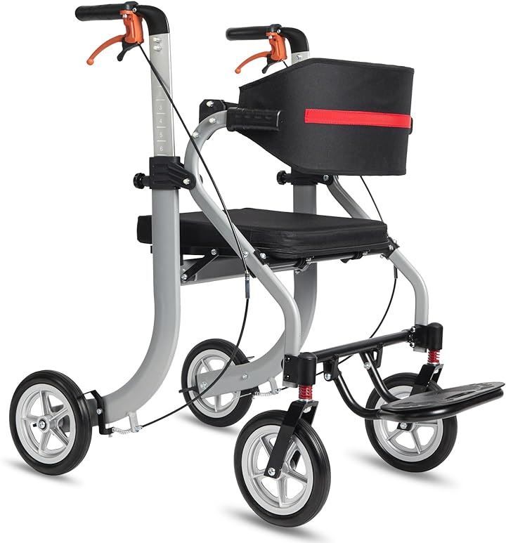 PIPIBEAR シルバーカー 歩行車 アルミ製 多機能歩行器 手押し車