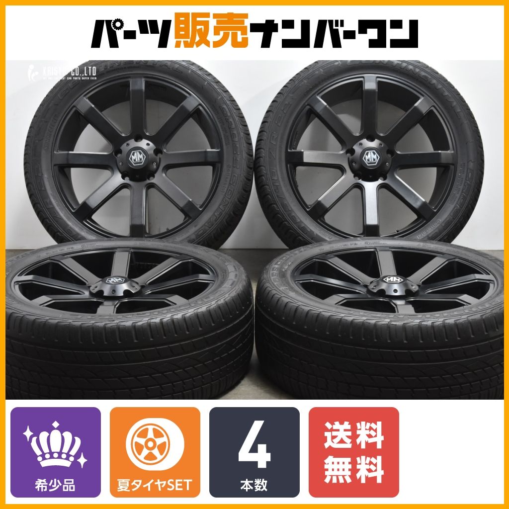 大口径】MAYHEM メイヘム メタル 22in 9J +40PCD150 コンチネンタル 