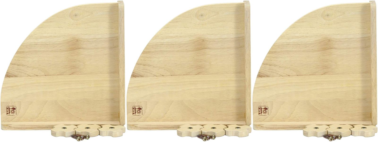 SANKO 木製コーナーステージ 大&times;3個 [3個 (x 1)]