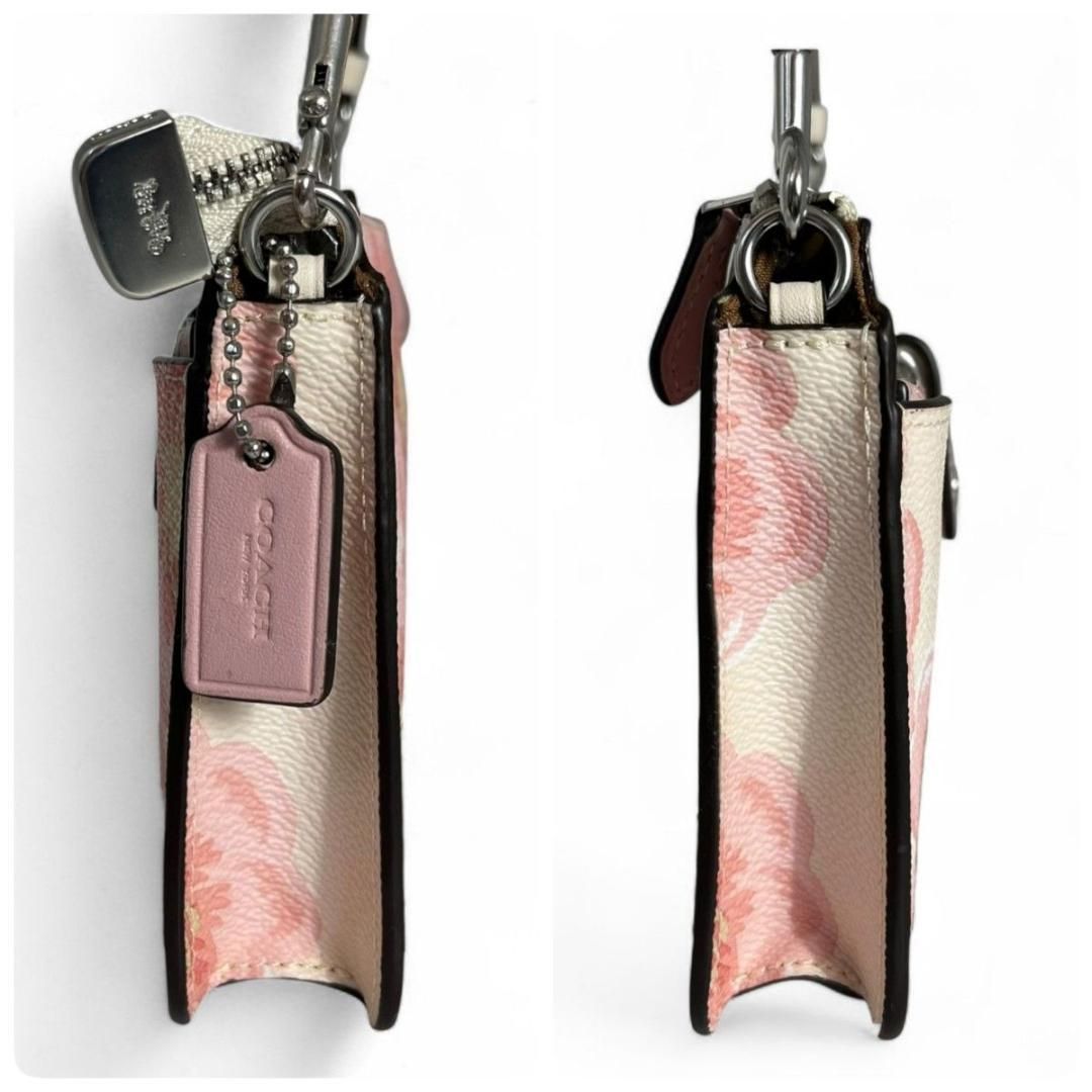 極美品 COACH コーチ ショルダーバッグ 花柄 日本限定 ノア