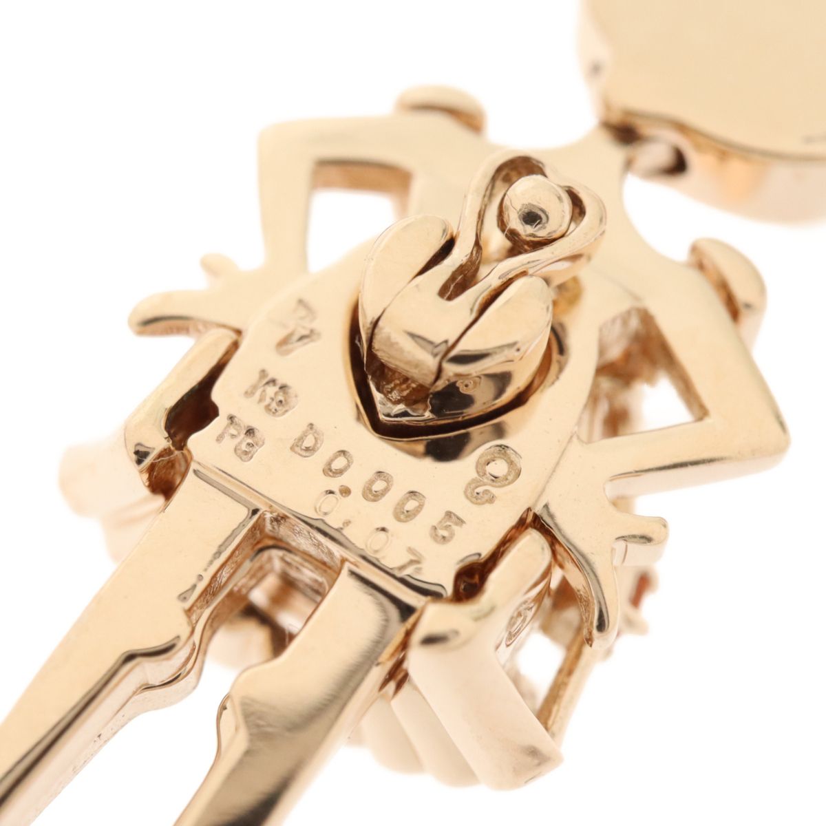 26/美品 ポンテヴェキオ K9PG ピンクゴールド EME ネックレス ④ 26/美品 ポンテヴェキオ K9PG ピンクゴールド EME ネックレス ①