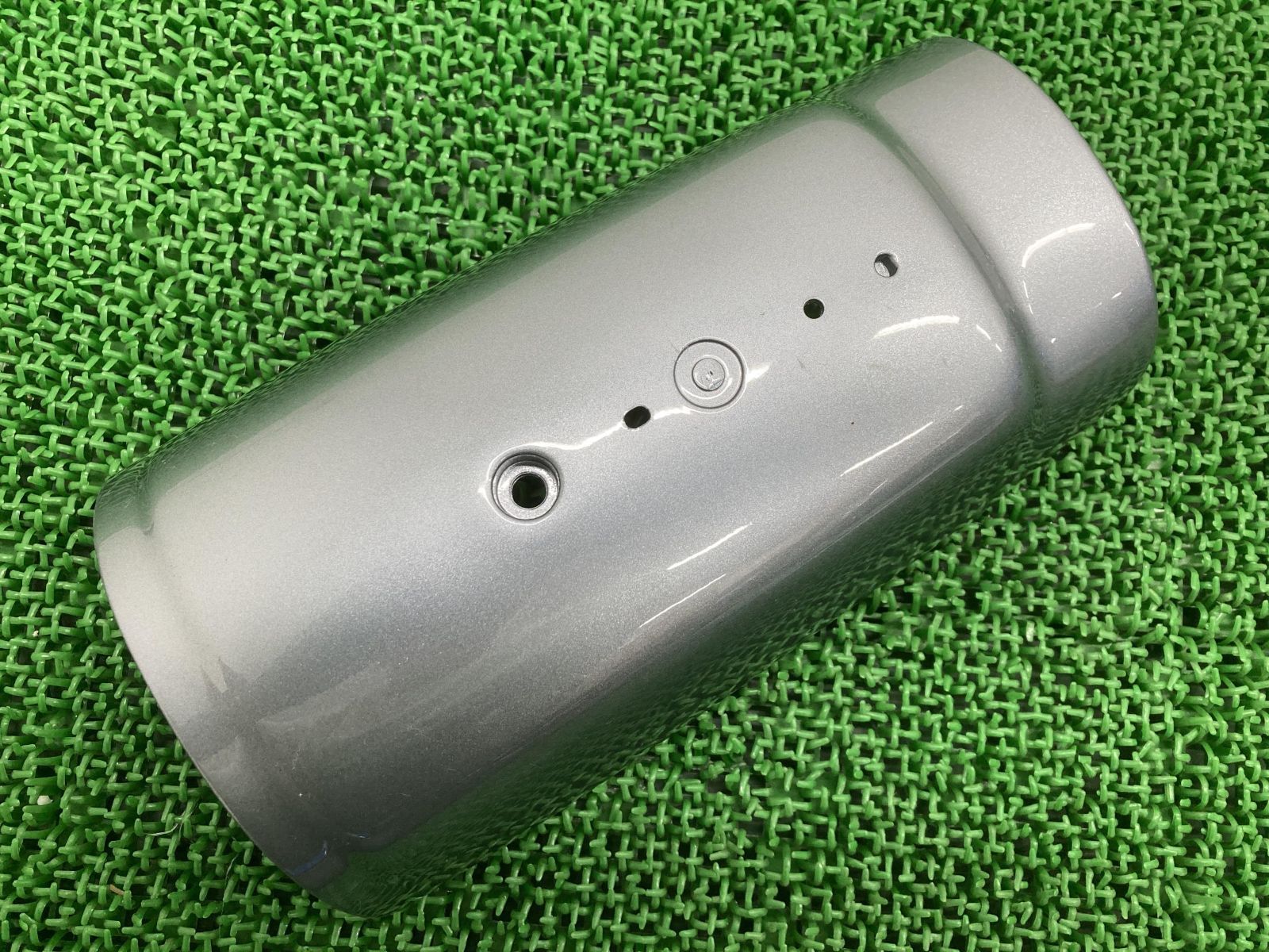 リトルカブラ ネックカバー 銀 GCN ホンダ 純正 中古 AA01 ステムカバー フロントトップカバー コンディション良好 割れ欠け無し