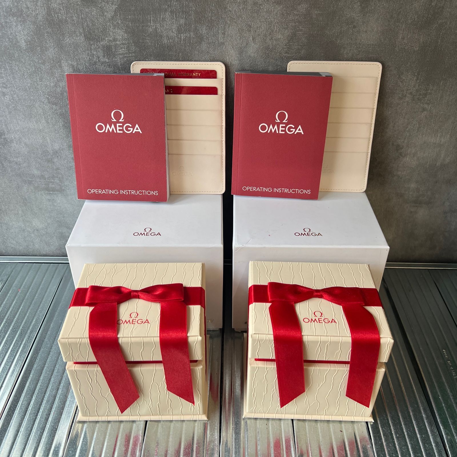 Ω OMEGAボックス、カードケースセット