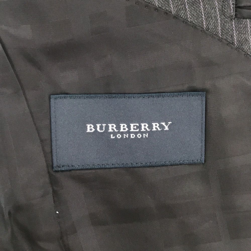 バーバリーロンドン 日本製 三陽商会 ストライプ テーラードジャケット