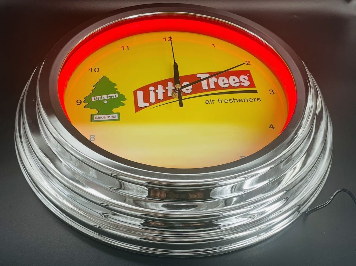 リトルツリー　壁掛け時計 Little Trees リトルツリー ネオン クロック 壁掛け時計 | 雑貨