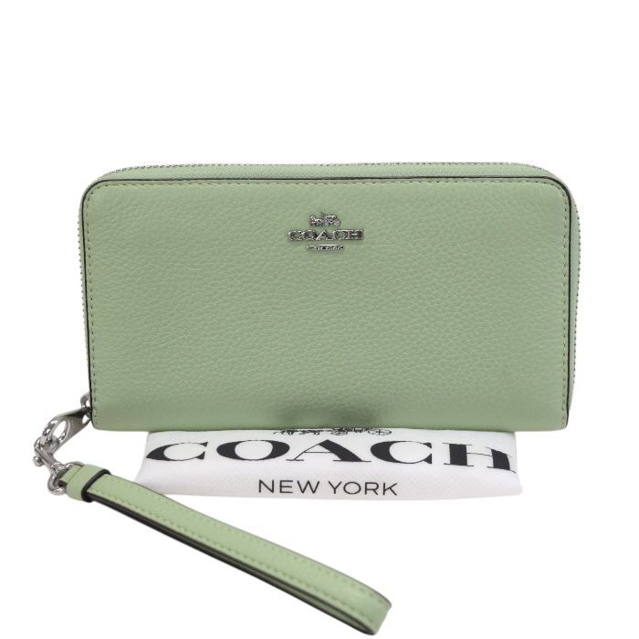コーチ COACH ロング ジップ アラウンド ウォレット リファインド 