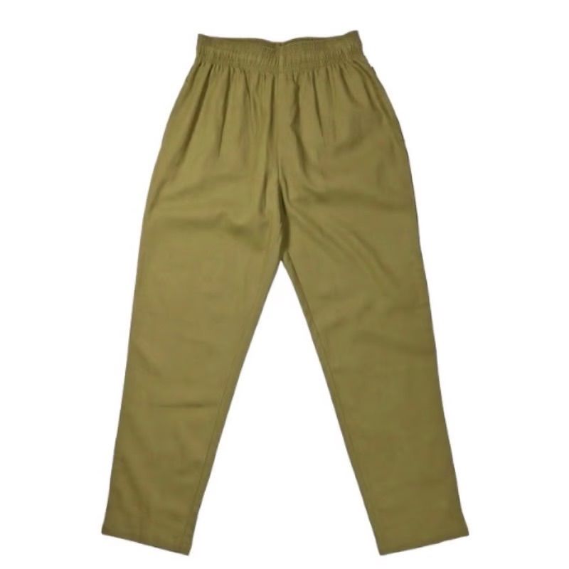 【新品・未使用】Cookman SHEF PANTS (LINEN) OLIVE クックマン シェフパンツ