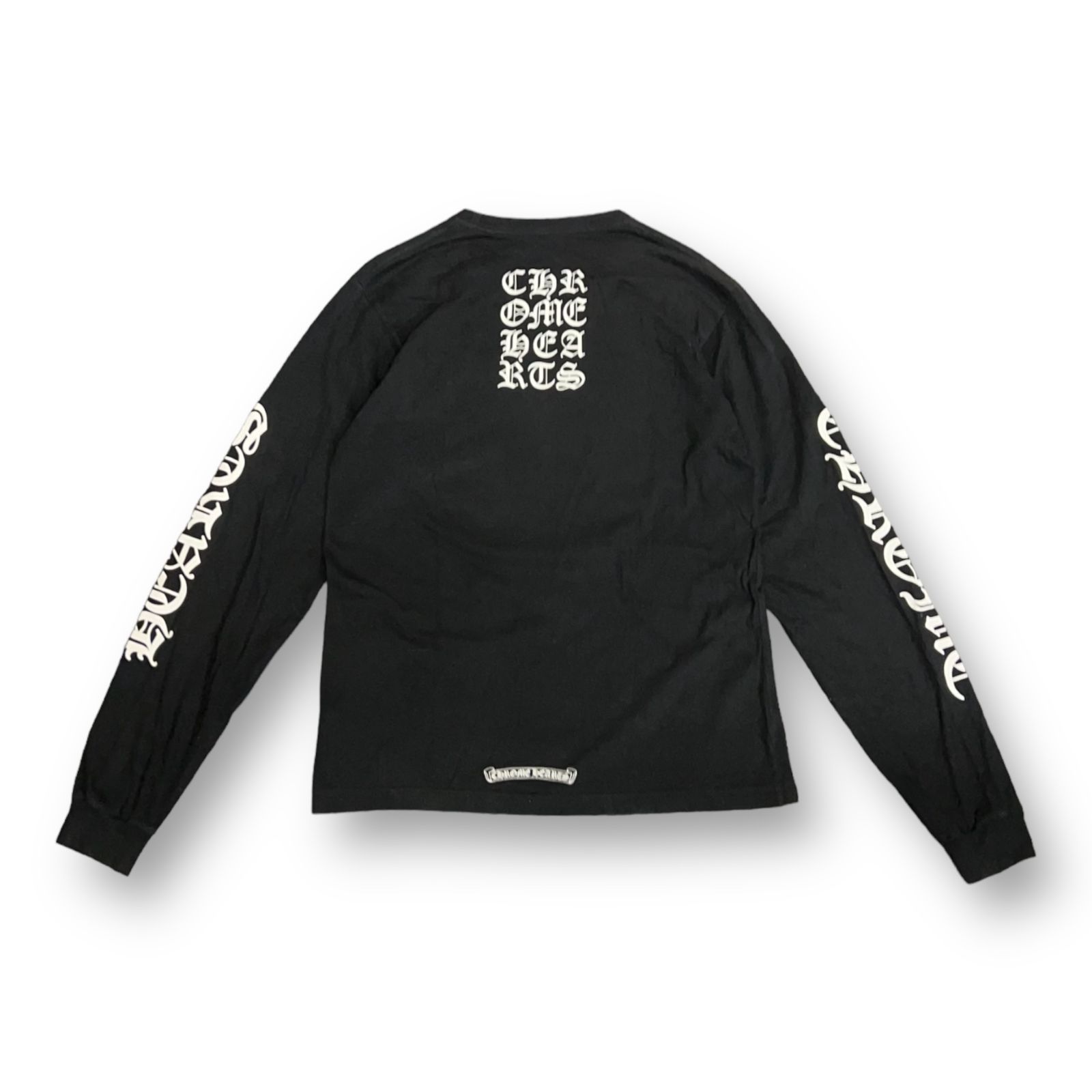 国内正規 Chrome Hearts Square Logo Long Sleeve T-Shirt スクエア