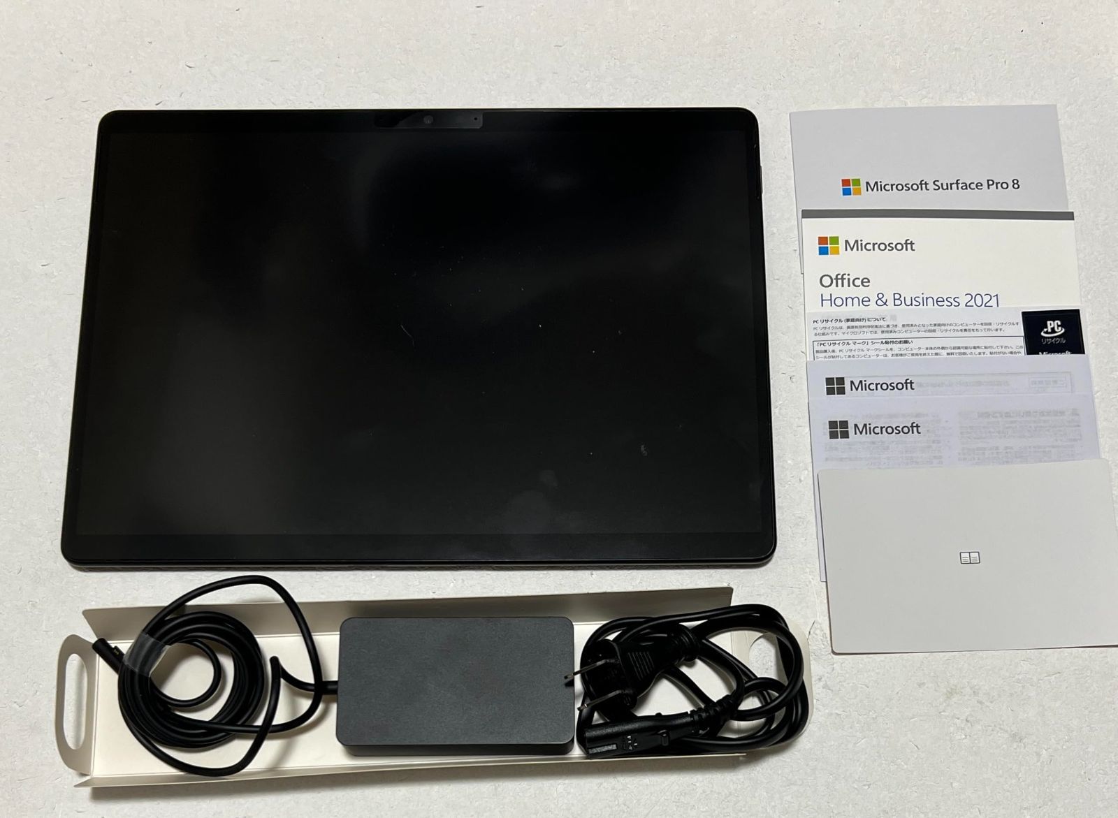 マイクロソフト Surface Pro 8 / Office H&B 2021 搭載 / 13