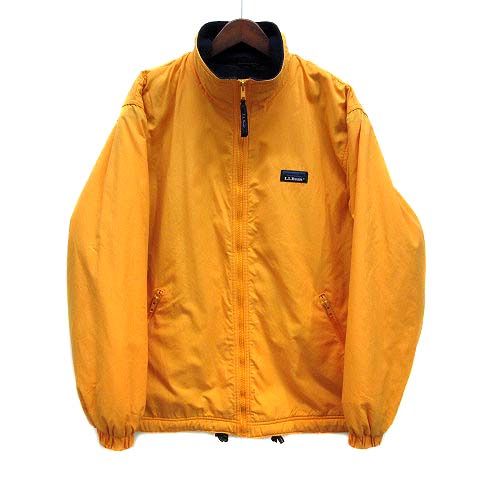 エルエルビーン L.L.BEAN Warm UP JACKET ウォームアップ ジャケット イエロー XL 90s ヴィンテージ