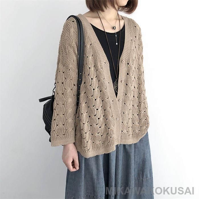 かぎ編み 長袖