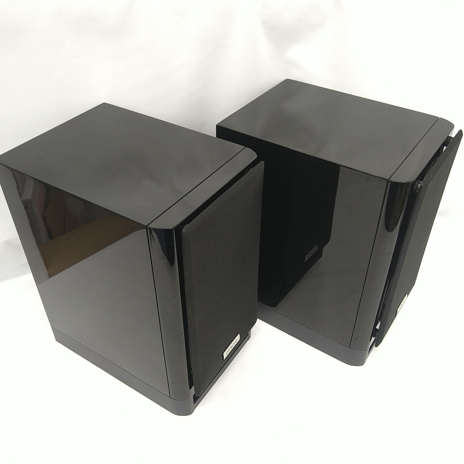 【中古／動作確認済み】ONKYO スピーカーシステム （2台1組） D-NX10(B) ピアノブラック
