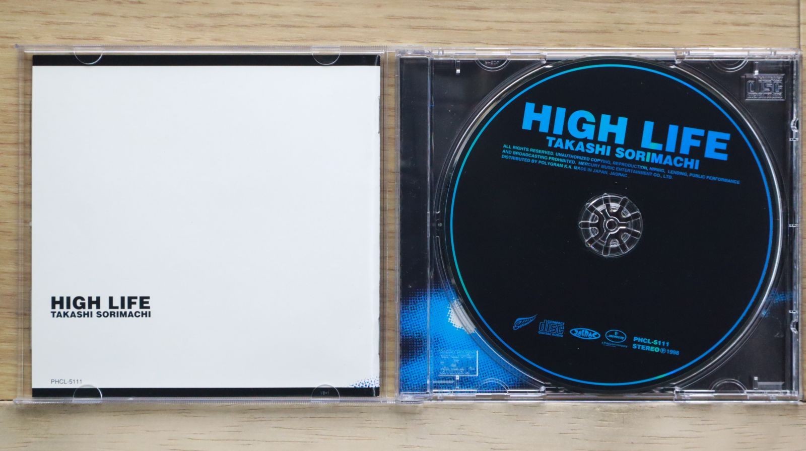 国内盤CD☆反町隆史/Sorimachi Takashi□ HIGH LIFE 【PHCL5111