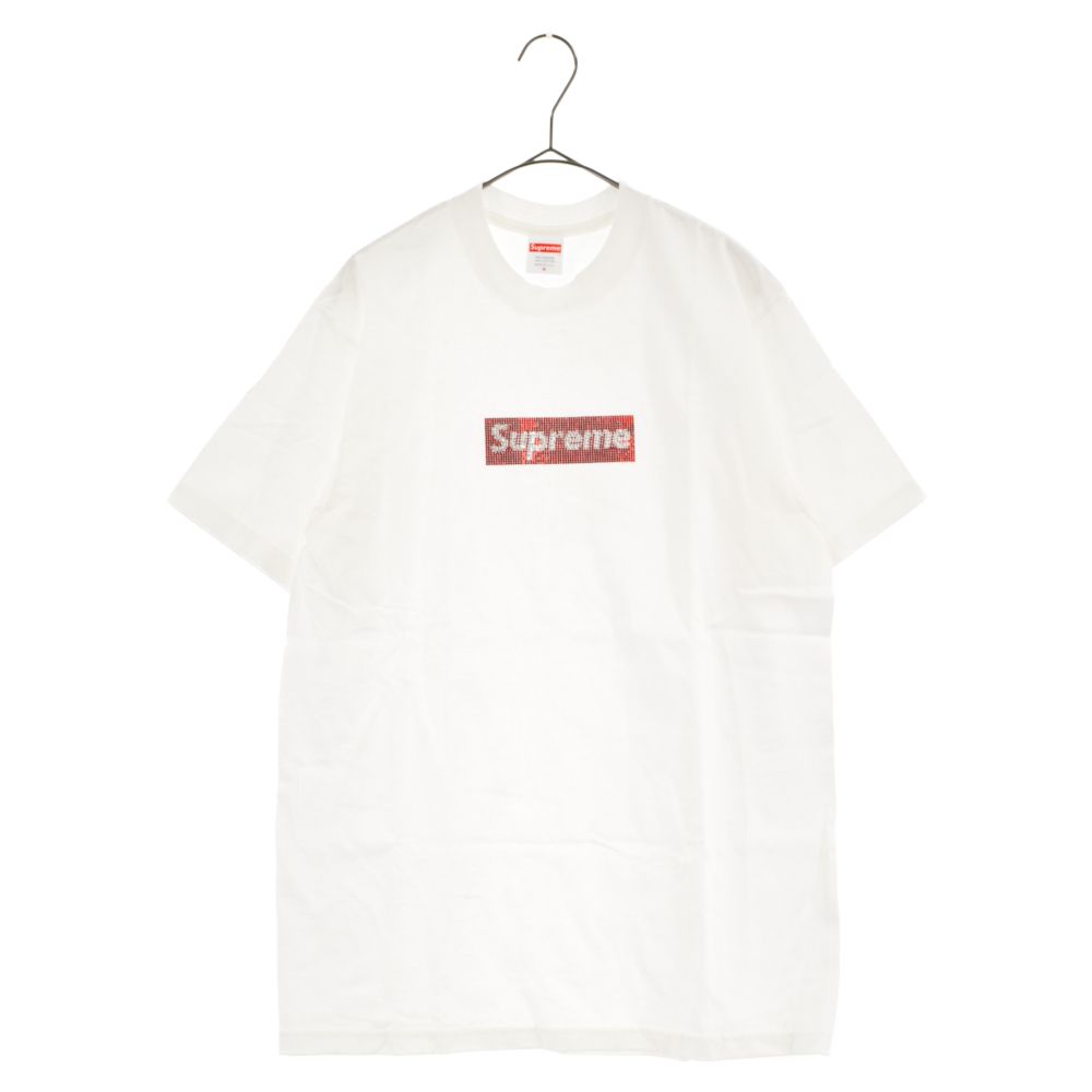 SUPREME シュプリーム 19SS×SWAROVSKI 25th Anniversary Box Logo Tee ...