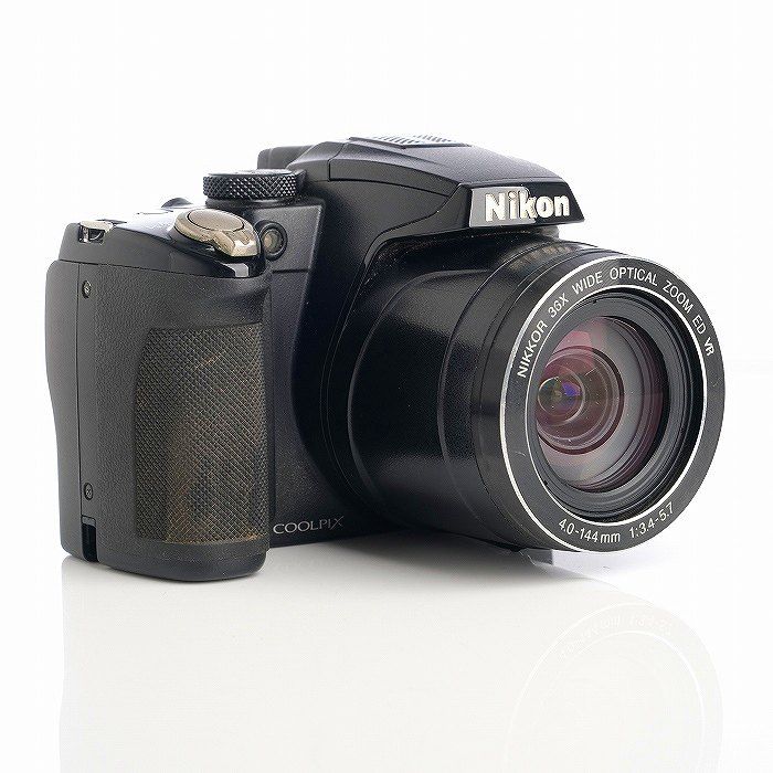 Nikon - 【中古】(ニコン) Nikon COOLPIX P500 ブラツク COOLPIX P ニコン コンデジ Nikon P500 ブラック 中古 新品SD