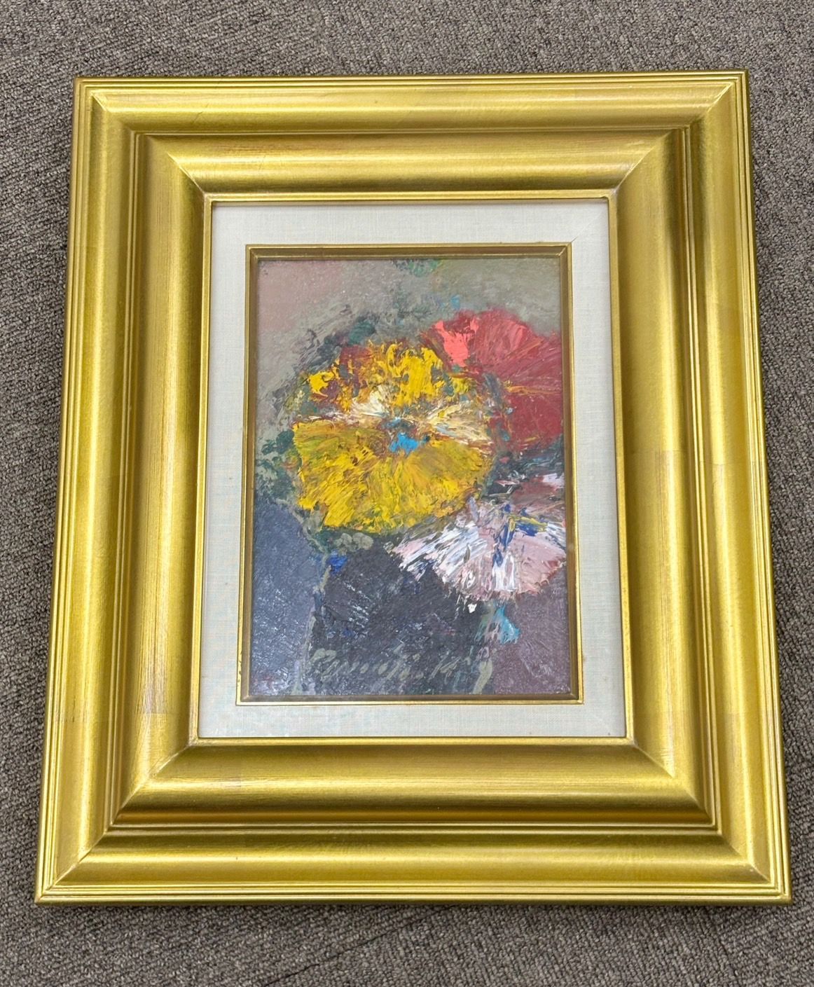 油絵 油彩 シャルトル <北村脩> SM号 額装 美術年鑑掲載作家 2025年