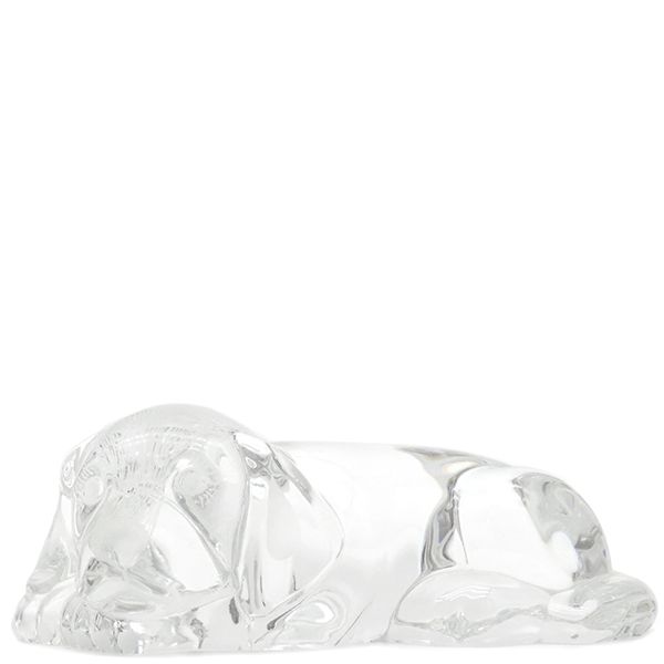 【美品】マイセン　クリスタルガラス　犬 美品】マイセン クリスタルガラス 犬 Meissen (マイセン