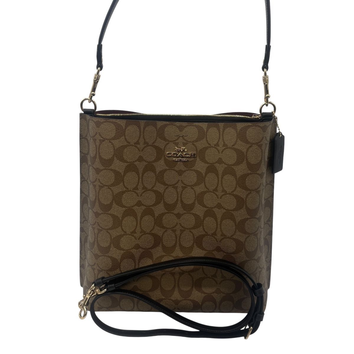 ♪3129 未使用 保管品 COACH コーチ モリー トート バケット バッグ