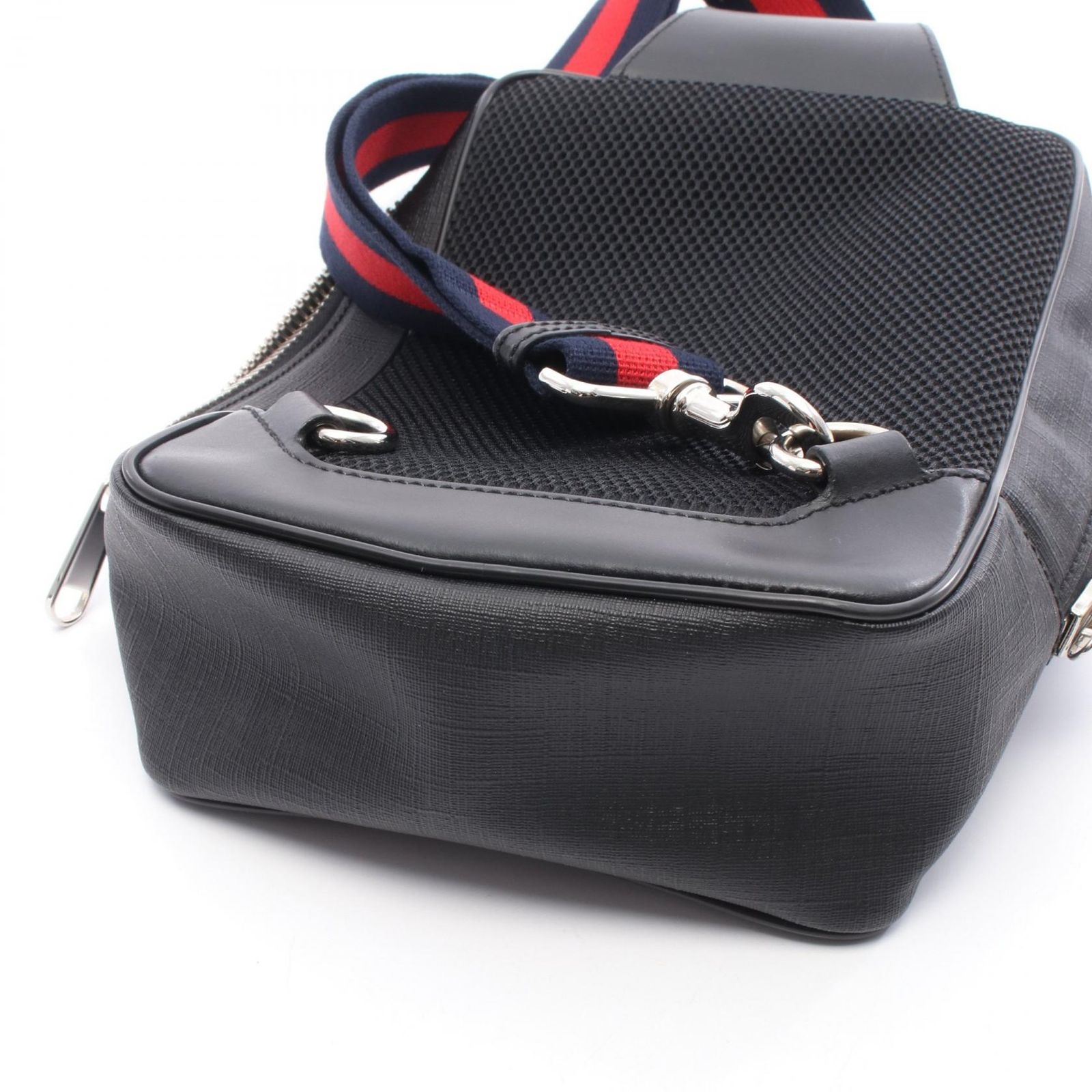 l02【極美品】グッチ　GGスプリーム　レザー　ウエストバッグ　ボディバッグ. グッチ GUCCI ウエストバッグ ボディバッグ ソフト GGスプリーム