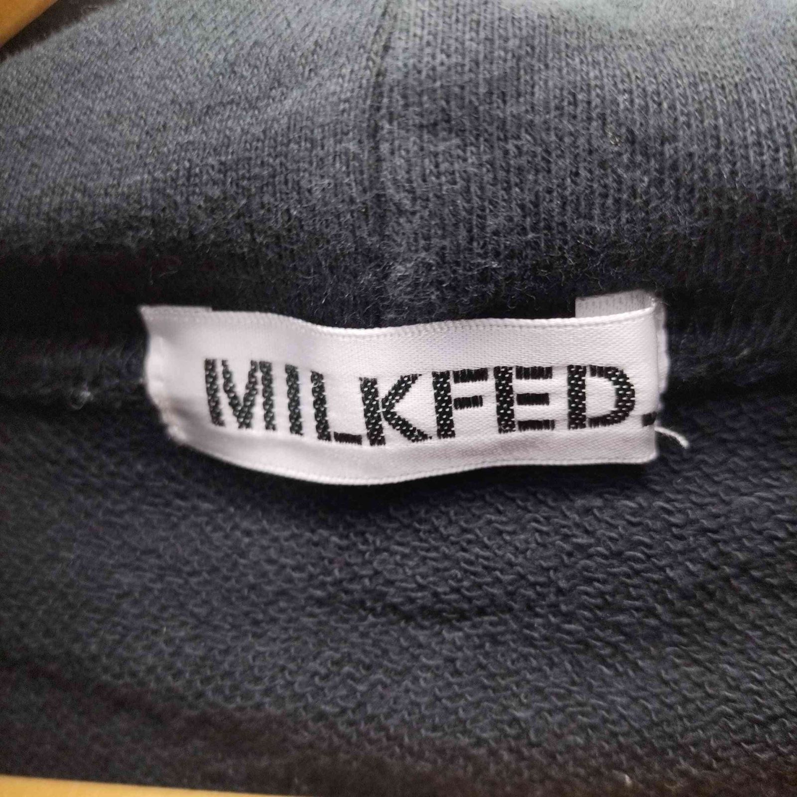 ミルクフェド MILKFED. ELLIE LOGO WIDE BODY SWEAT レディース ONE SIZE 