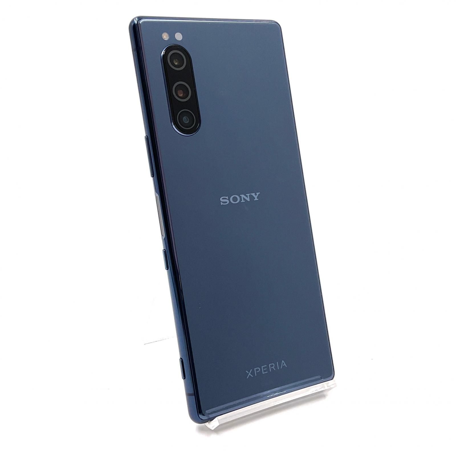 スマートフォン・携帯電話 Sony Xperia 5 64GB ブルー au SOV41