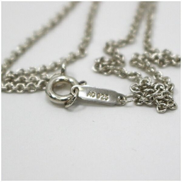 ティファニー ネックレス ダブルチェーン インフィニティ