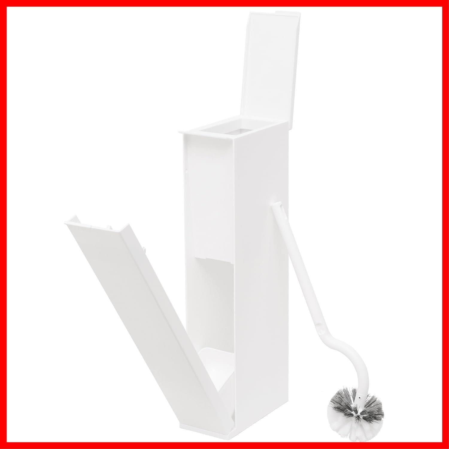 商品 清潔習慣 トイレ ステーション トイレポット レック トイレブラシ付 フチに置いて水切り 向きを気にせずフチ裏洗える