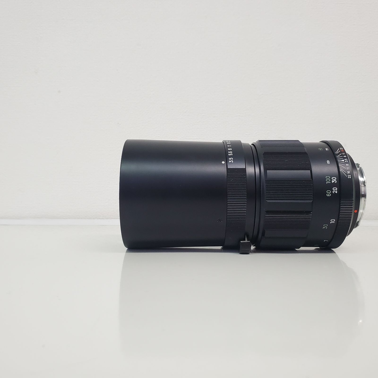 基本動作確認 ミノルタ MINOLTA AUTO TELE ROKKOR-QF 200mm f/3.5 レンズ オールドレンズ SRマウント  エクステンションチューブ 中間リング No.1 No.2 付き 一眼レフカメラ用