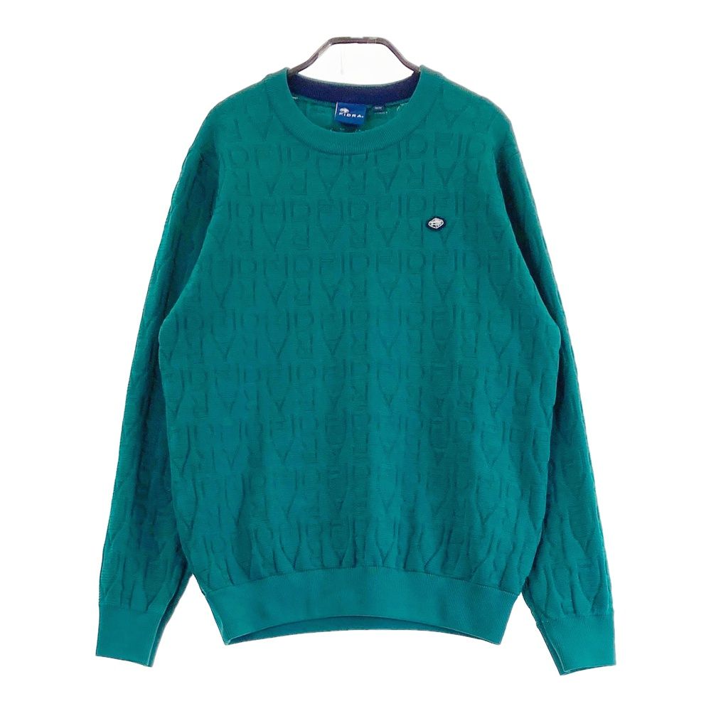 フィドラ　セーターM サイズ：M FIDRA フィドラ 2023年モデル ニットセーター 総柄