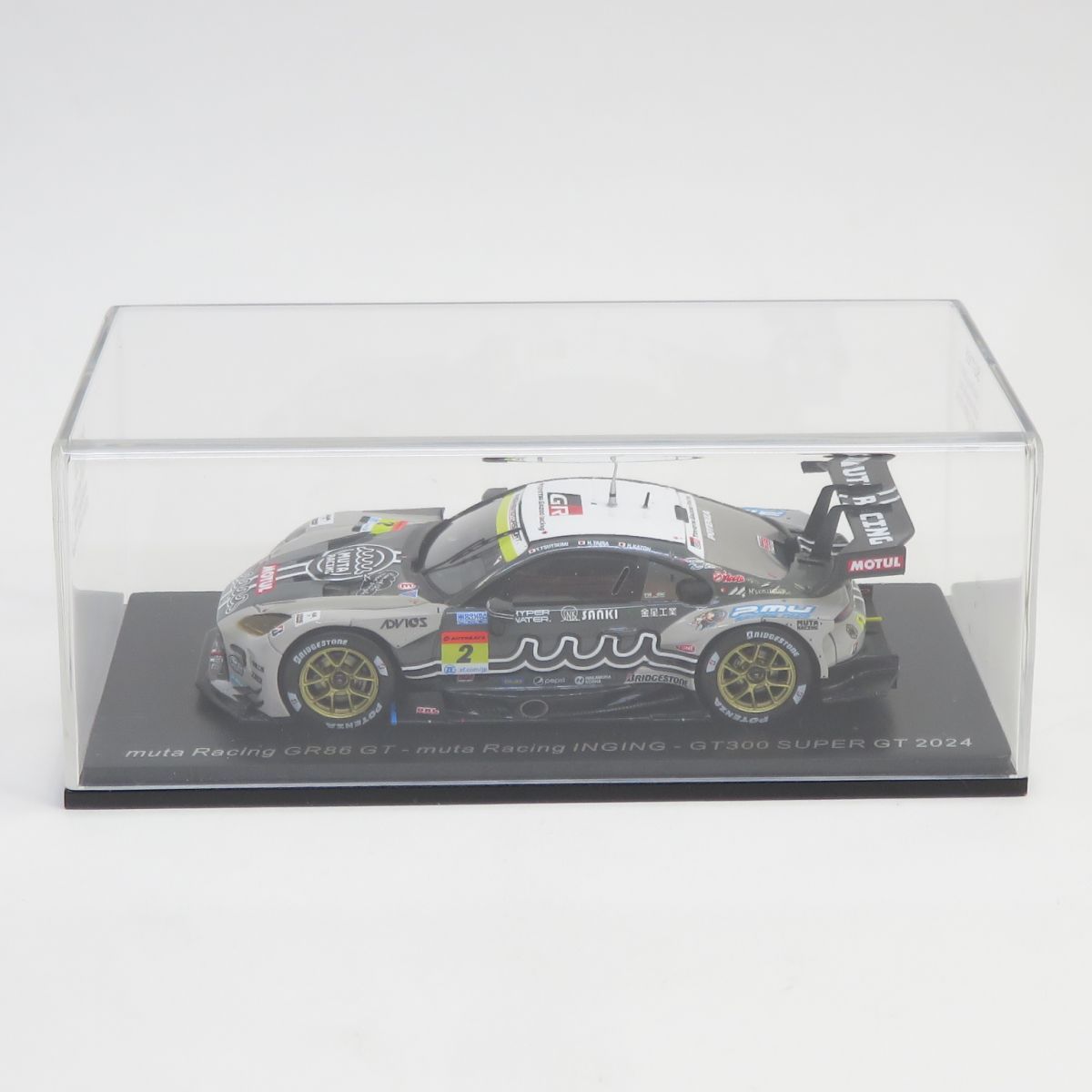ケース未開封】スパーク 1/43 muta Racing GR86 GT muta Racing
