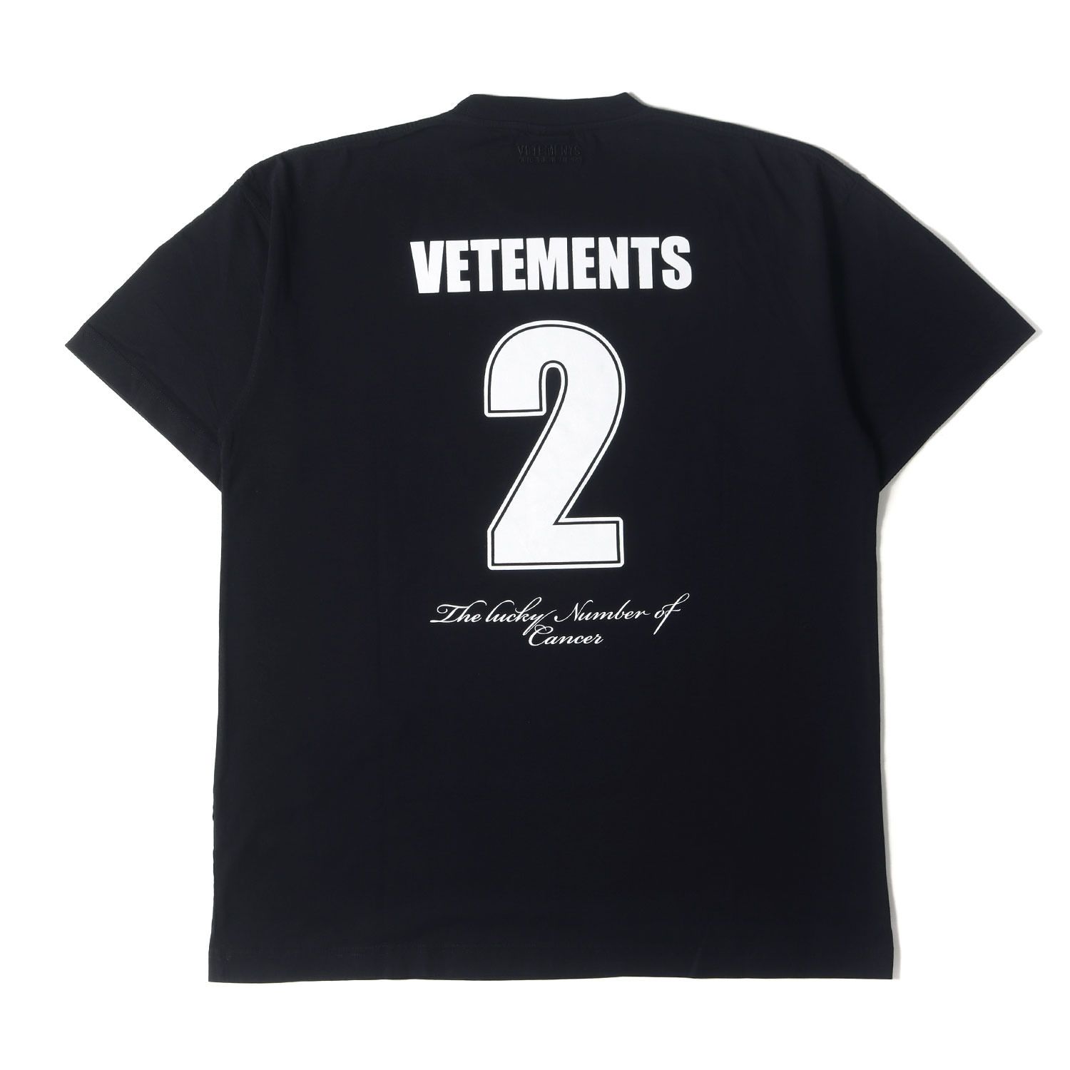 美品】VETEMENTS ヴェトモン Tシャツ サイズ:XS / プラネット ナンバー 