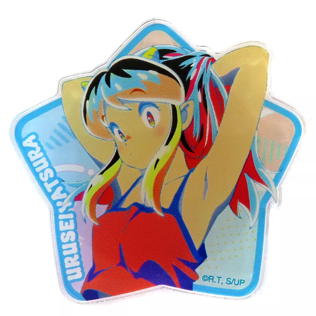 【中古】モバイル雑貨 ラム スマホグリップ(星型) 「うる星やつら展」