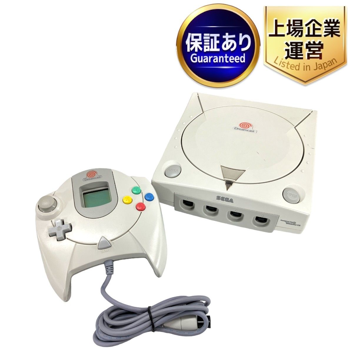 HKT-3000 SEGA ゲーム機 セガ ドリームキャスト 本体（♪【中古】SEGA 